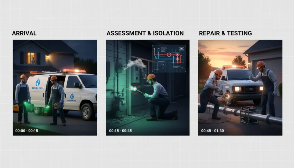 24/7 Emergency Gas Line Service Call Process | Newark NJ