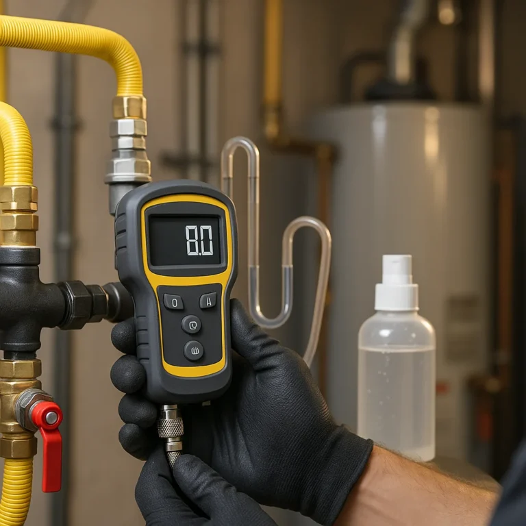 Gas Line Pressure Testing Explained | Newark NE Gas Line