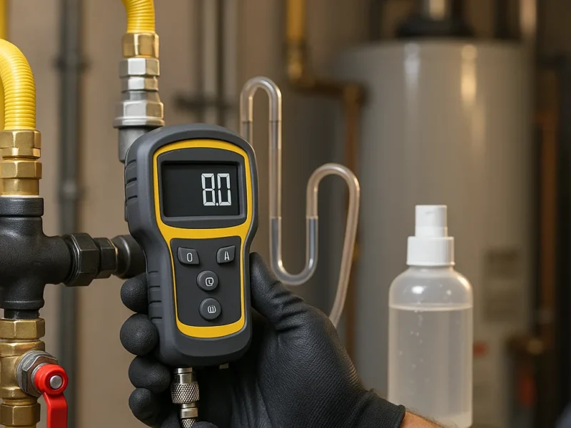 Gas Line Pressure Testing Explained | Newark NE Gas Line