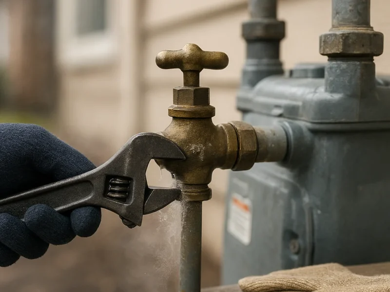 Gas Shut-Off Valve Won’t Turn or Leaking? Newark Guide