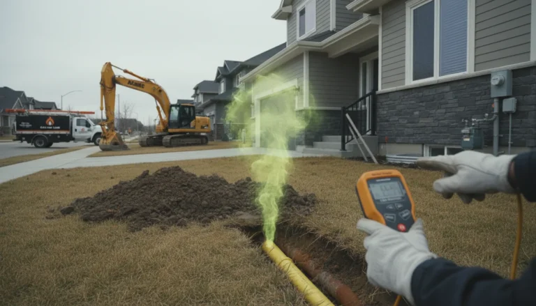 Gas Smell Outside Your House? Underground Gas Line Repair