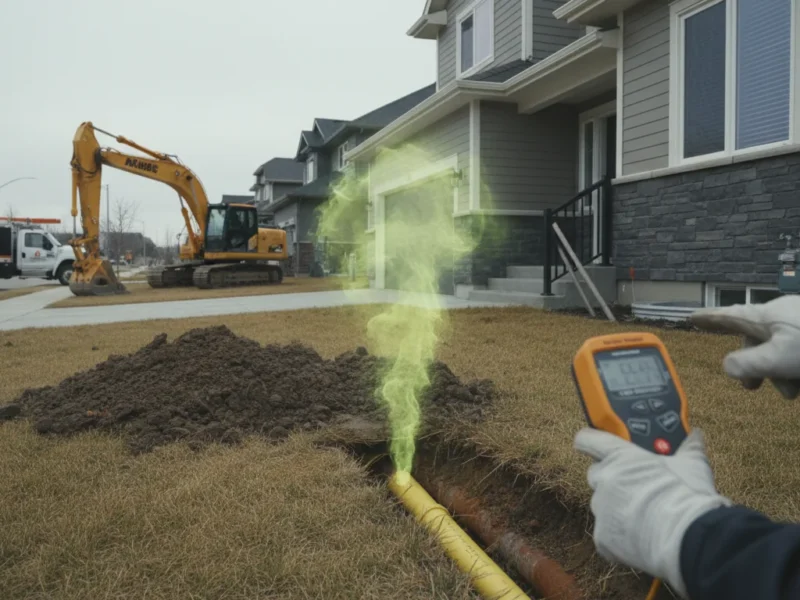 Gas Smell Outside Your House? Underground Gas Line Repair