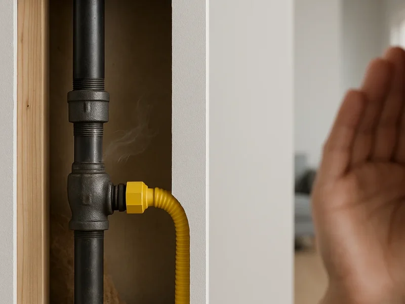 Is a Hissing Sound Behind the Wall Dangerous? Gas Leak Signs