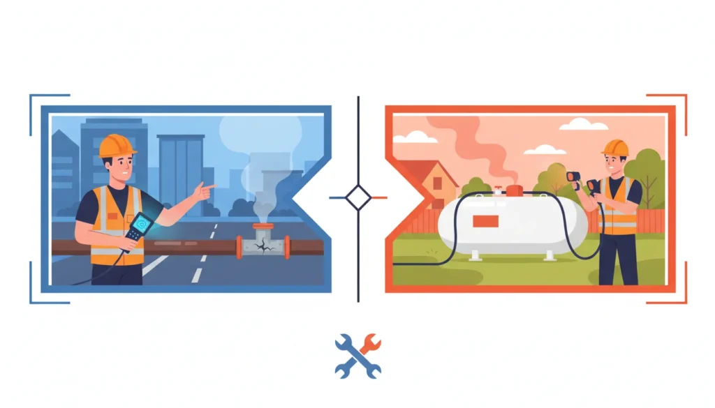 Natural Gas Leak vs Propane Leak: Does the Repair Process Change?