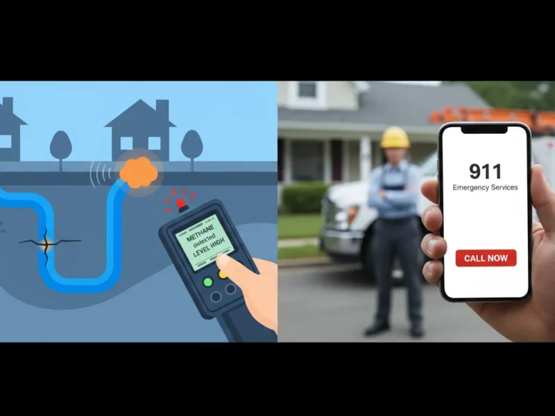Gas Leak Detection Works — When to Call Immediately